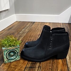 Clarks Black Ankle Boots